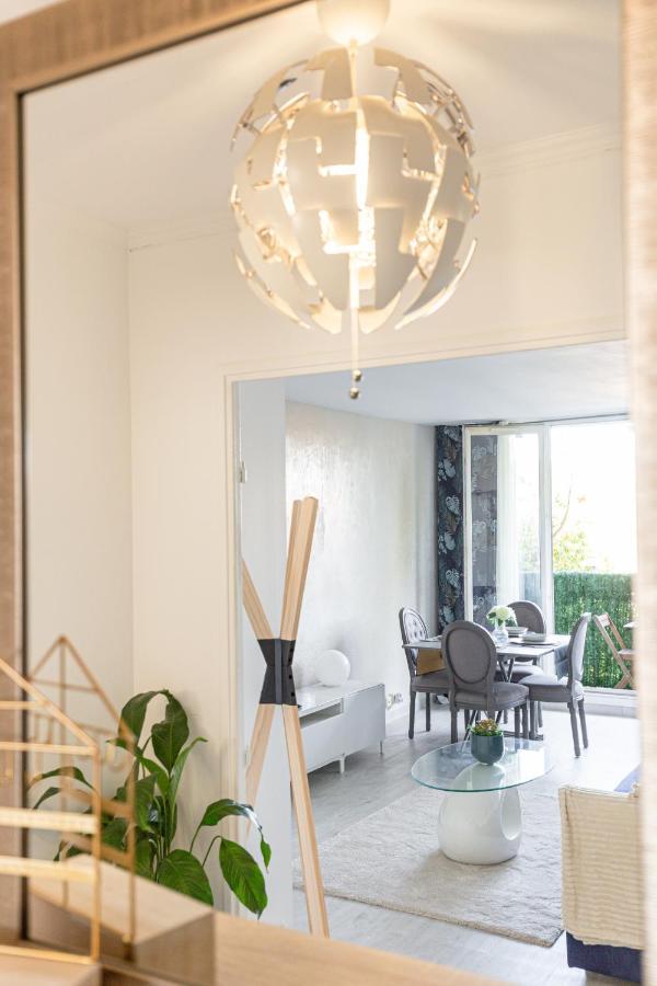 Escale De L'Yvette - 50M2 Cosy, Balcony & Parking Apartman Longjumeau Kültér fotó
